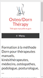 Mobile Screenshot of dorn-therapy.fr